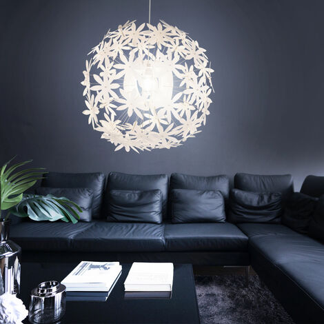 Luxus LED Pendel Leuchte Esszimmer Blüten Hänge Strahler weiß steckbar EEK A+ 