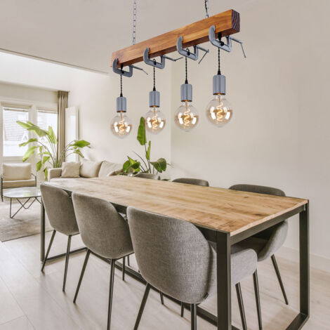 Hängeleuchte Industrial Style – Retro Pendelleuchte Mit Metall-Käfig, E27, 60W, Roségold