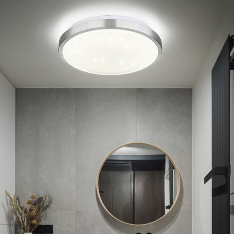 LED Deckenleuchte Mit Bewegungsmelder – 44W, 3400LM, Dämmerungssensor, Für Flur, Treppe & Balkon (60 Cm, Gold)