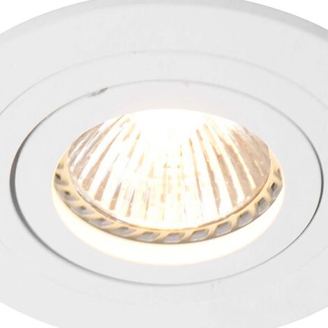 Deckenleuchte Einbaustrahler verstellbar Wohnzimmerleuchte weiß Küchenlampe