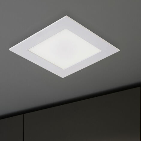 Bad Einbaustrahler Led BOSITE 10er Set LED Einbaustrahler Flach - 6W Dimmbare Spots Für Decke, 3000K-6000K LED Spots Küche