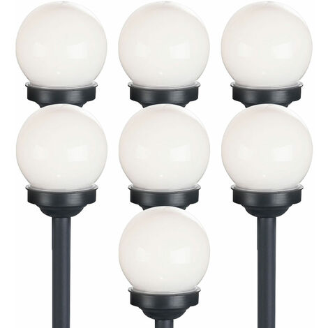 Kugelleuchte Solar 10 cm Solarleuchte Kugel Garten LED Gartendeko