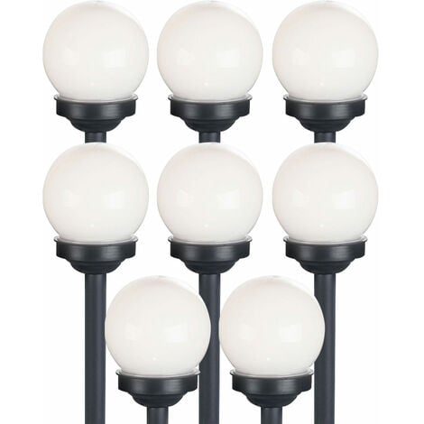 Kugelleuchte Solar 10 cm Solarleuchte Kugel Garten LED Gartendeko