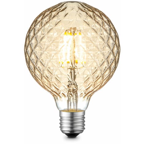 9 x Müller-Licht LED Filament Leuchtmittel Birne A60 4,9W = 40W E27 k