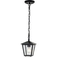 Elstead Hinkley Huntersfield Outdoor-Pendel-Deckenleuchte Schwarz, IP44