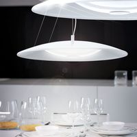18 Watt LED Hänge Leuchte Decken Pendel Lampe Wohn Zimmer Ess Tisch Beleuchtung 