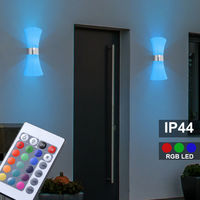 LED Wand Lampe Treppen Haus RGB Fernbedienung Leuchte Ess Zimmer Dimmer Leuchte 
