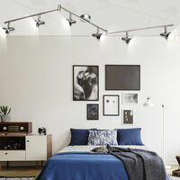 verstellbare Decken Lampe moderne Wohn Schlaf Zimmer Leuchte Flur Strahler weiß 