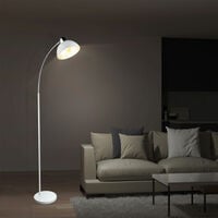 LED Steh Leuchte Decken Fluter beweglich Schlaf Zimmer Beleuchtung dimmbar Lampe 