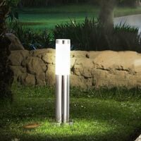 Smart LED Stand Lampe Google Außen Strahler Garten Steh Leuchte DIMMER Alexa RGB 