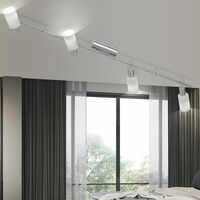 LED Decken Leuchte Wohn Ess Zimmer Balken Strahler Flur Licht-Schiene schwenkbar