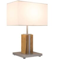 RGB LED Keramik Tisch Lampe Wohn Zimmer FERNBEDIENUNG Textil Leuchte dimmbar 