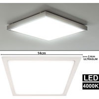 LED Panel Deckenleuchte Einbauleuchte 300X300 mm 24W 2200lm weiß 85-265 V/AC 