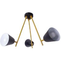 Deckenleuchte Deckenlampe Esszimmerleuchte 3 flammig verstellbar E27 D 95 cm