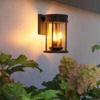 3in1 Solar LED Balkon-Leuchte Gartenstecker Glaskugel Tisch-Lampe Hängelampe 
