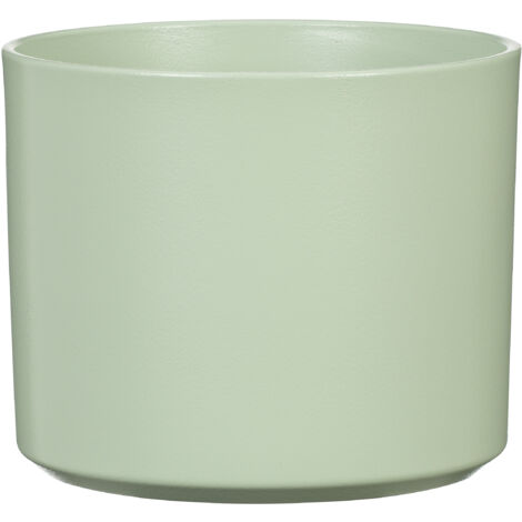 Scheurich Monaco, Blumentopf aus Keramik, Farbe: Linden Green, 27,8 cm Durchmesser, 25,8 cm hoch, 19,9 l. Vol.