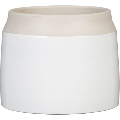Scheurich Jarro, Blumentopf aus Keramik, Farbe: Blanco, 17,5 cm Durchmesser, 16,5 cm hoch, 4,1 l Vol.