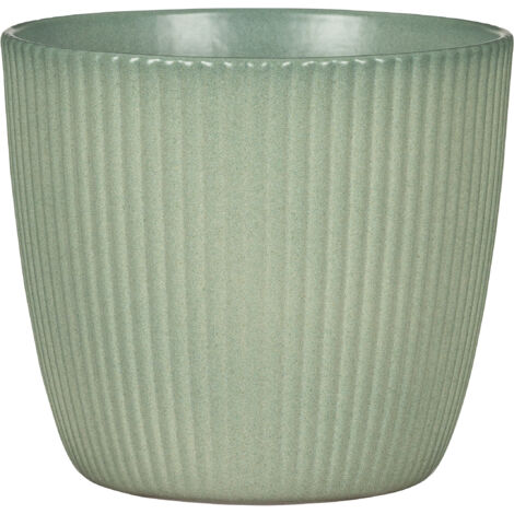 Scheurich Aura, Blumentopf aus Keramik, Farbe: Jade, 20,8 cm Durchmesser, 18,5 cm hoch, 8,004 l Vol.