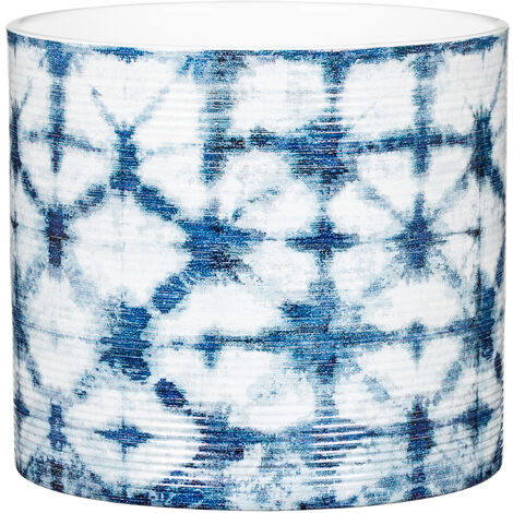Scheurich Blumentopf aus Keramik,  Farbe: Blue Batik, 19 cm Durchmesser, 17 cm hoch, 4 l Vol.
