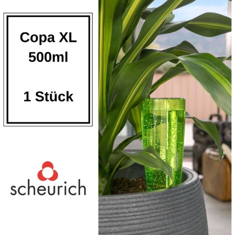 Scheurich Copa XL, Wasserspeicher aus Kunststoff, Farbe: Copa XL, Green, 7,75 cm Durchmesser, 24 cm hoch, 0,5 l Vol. (1/5)