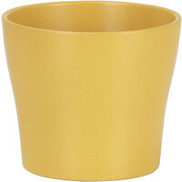 Scheurich Blumentopf aus Keramik, Farbe: Curcuma, 19 cm Durchmesser, 16 cm hoch, 2,9 l Vol.