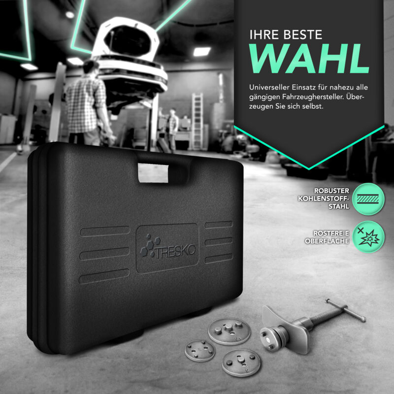TRESKO® Coffret Repousse Piston d'étriers de Freins Set de 22 pièces TRESKO® Coffret Repousse Piston d'étriers de Freins Set de 22 pièces
