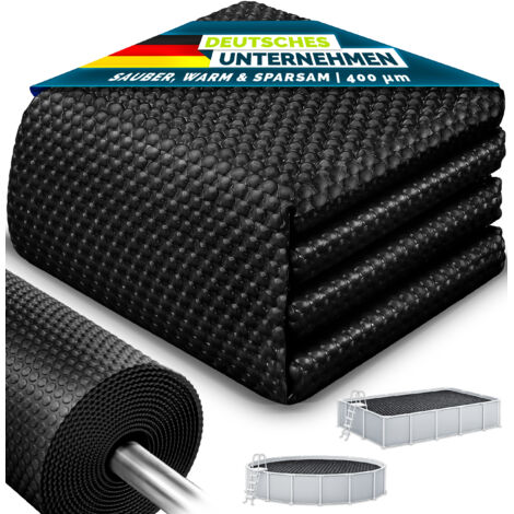 W'eau solar cover rechthoekig - 732 x 366 cm (zeilmaat 716 x 346