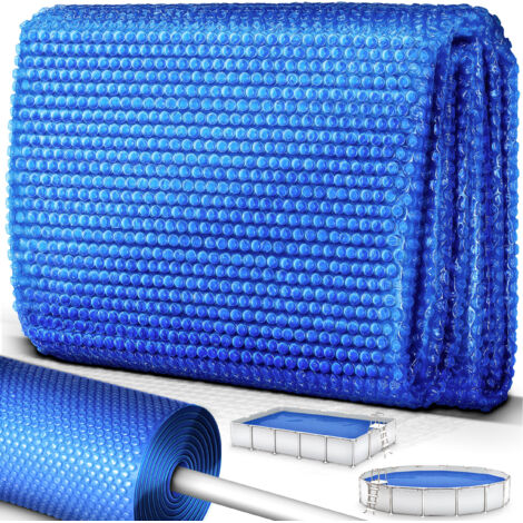 tillvex Lámina solar para piscina rectangular 300x200 cm, lona solar, calefacción solar, cubierta solar, calefacción de piscinas, lona térmica