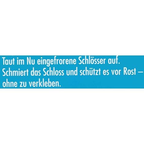 SONAX SchlossEnteiser 50ml - Anzahl: 1x