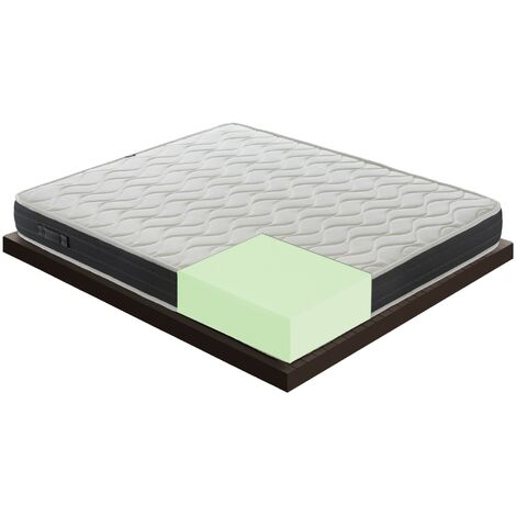 Materasso 80x200 in memory foam Rinfrescante 11 zone differenziate -  Ortopedico - Anatomico - Antibatterico - Antiacaro - Presidio Medico