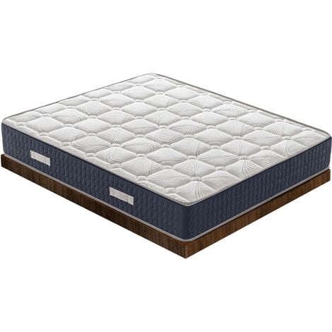 Materasso in memory Foam – Altezza 30 cm – 11 zone differenziate – 5cm memory – Ortopedico – Anatomico – 160x190