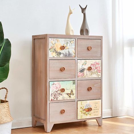Cherry Tree Furniture Sandy Floor Standing Storage Cabinet with Shelving Unit
