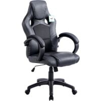 CTF High Back PU Leather Extra Padded Swivel Executive Chair MO58