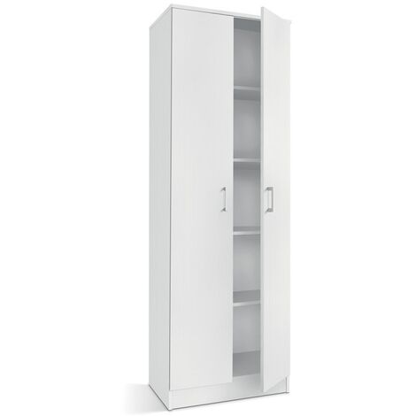 Armoire enfant en pin et cannage 200 cm - Rangements de chambre