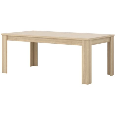Table de salle à manger COPA – 190x76x100 cm – Chêne élégant – Design scandinave (1/5)