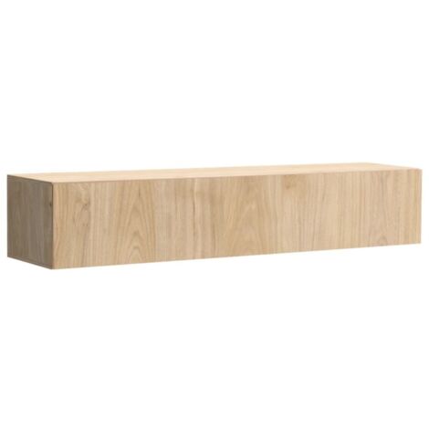 Meuble TV suspendu FLY 160 cm - Coloris chêne clair (1/2)
