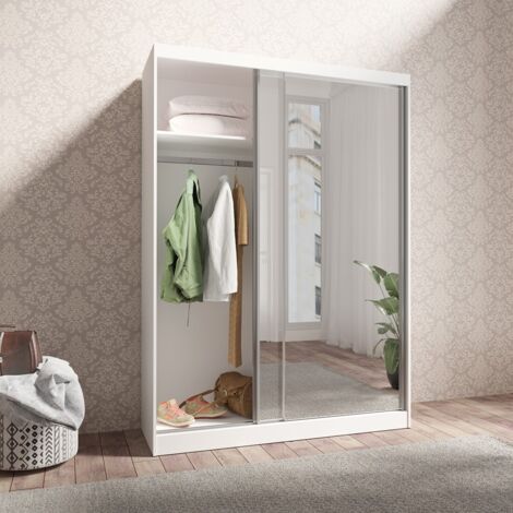 Armoir Blanche Avec Miroir