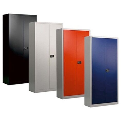Bisley Universal Flugelturenschrank Garderobeneinsatz Schwarz E782aag633
