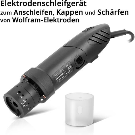 28.000U/min 800 STAHLWERK Wolframschleifgerät - WIG 280W Elektrodenschleifgerät
