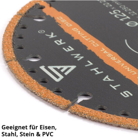 Akku Kettensäge LUX Diamant-Trennscheibe Universal 125 Mm Kaufen Bei Diamant Trennscheibe 230