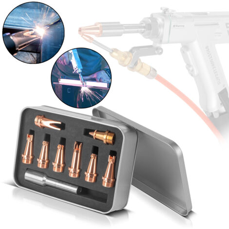 STAHLWERK Laser-Düsen 9er Set Profi-Zubehör für Laser-Schweißbrenner SUP 23T