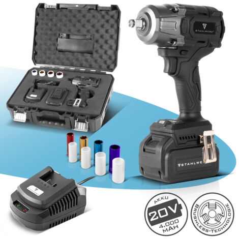 STAHLWERK Akku-Drehschlagschrauber ADS-880 ST mit 20 Volt 880 Nm