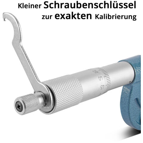 Bügelmessschrauben 50 50 MIKROMETER 0-25 MM Bügelmessschraube