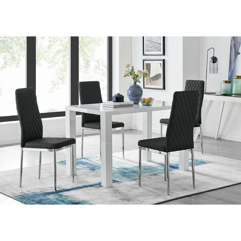 dining table high chairs set of 4