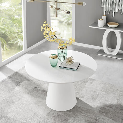Minimalist 120cm Round Dining Table ...