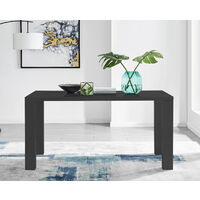 Pivero Black High Gloss Dining Table