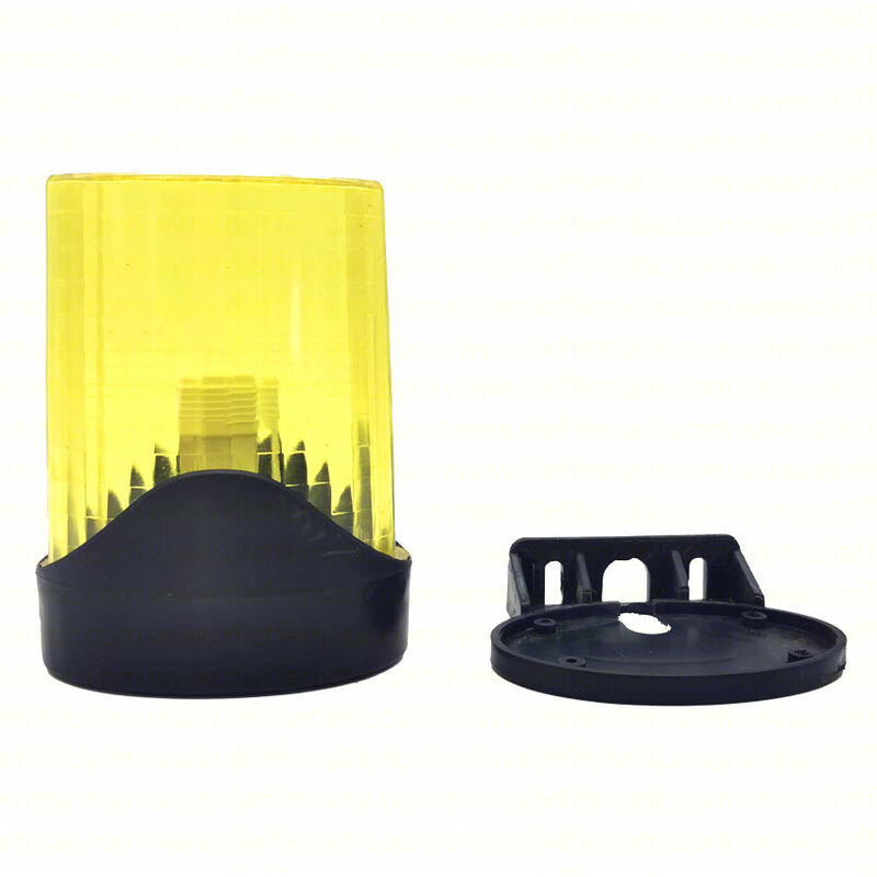 Luce Lampeggiante Per Cancello Automatico A Scorrimento O Battenti Garage 230v Luce Lampeggiante Per Cancello Automatico A Scorrimento O Battenti Garage 230v