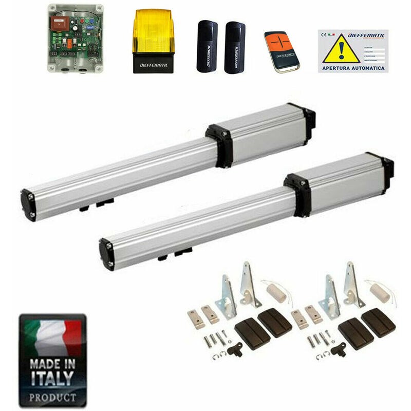 Kit automazione pm1 corsa 300 dfm 220v 230v irreversibile cancello