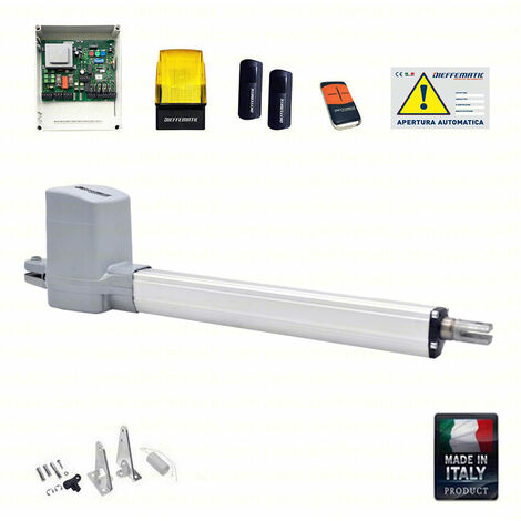 Kit Automazione Dieffematic Bhe Up 400 24v 1 Anta Cancelli Cancello Professionale