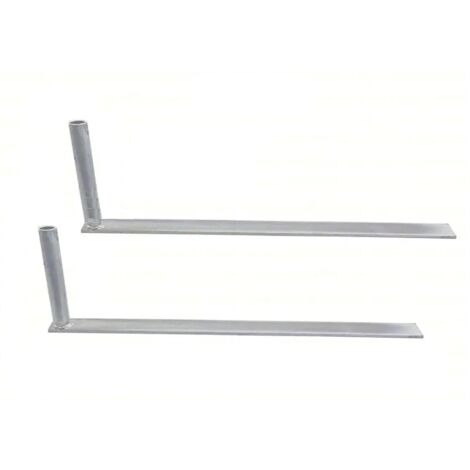 Coppia Bracci Dritti Per 2 Motori Porta Basculante Garage Basic 09 Rocket